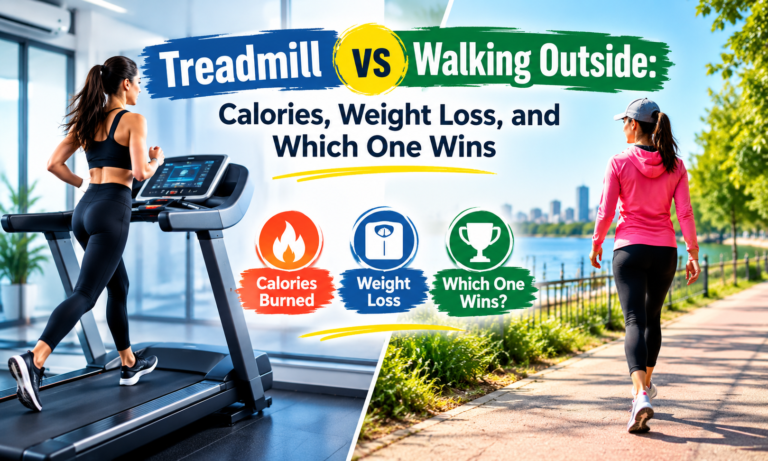 Treadmill vs Walking Outside: Calories, Weight Loss, and Which One Wins